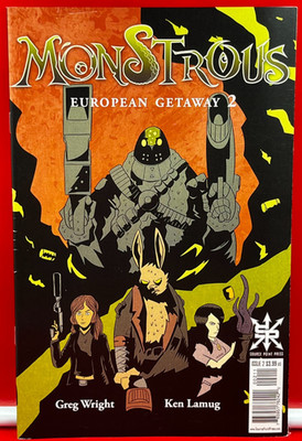 Source Point Press Monstrous European Gateway 2 Issue 2 Comic Book