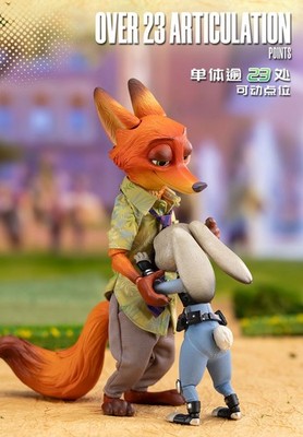 Authentic Zootopia Judy x Nick Action Figure Set | eBay