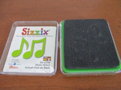 SIZZIX Provo Craft MUSIC NOTES Small Die 38-0278