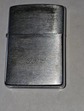 Vintage November 94 Brushed Silver Pipe Zippo Inscribed T R E