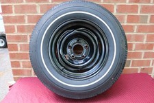 1972 Camaro Ss Nova 14x7 Cl Steel Wheel Uniroyal Tiger Paw F70-14 Nos Tire