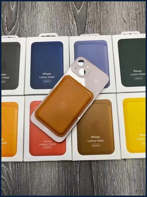 Official Original For Magsafe wallet Magnetic Card holder Case For iPhone 17 13