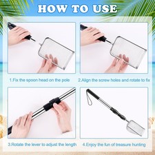 Beach Shovel - 1 Piece, Ideal for Sand Digging & Beach Play