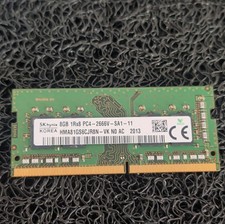 SK hynix 8GB DDR4 SDRAM SO-DIMM PC4-2666V 260-Pin RAM HMA81GS6CJR8N-VK