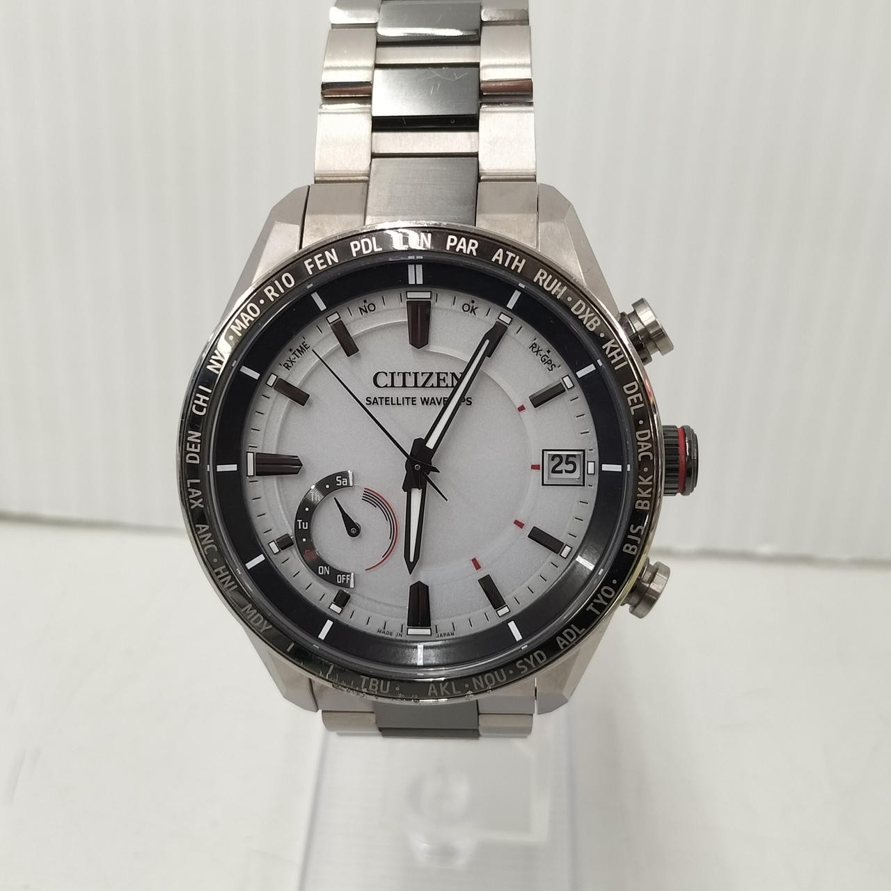 Citizen Watch Model F150 T025811 Eco-Drive Stainless Steel