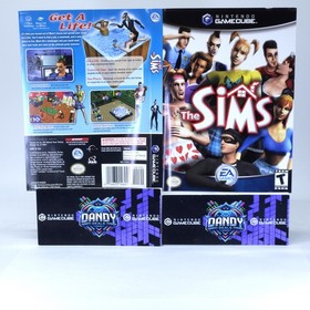 The Sims GC CIB W/ Manual - GameCube