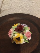 Royal Adderley Vintage Bone China Floral Bouquet Posy Hand Painted, 6.5cmH 10cmW