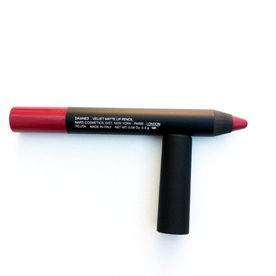 NARS Velvet Matte Lip Pencil DAMNED 2456 full size 2.4g / 0.08 oz Italy NEW