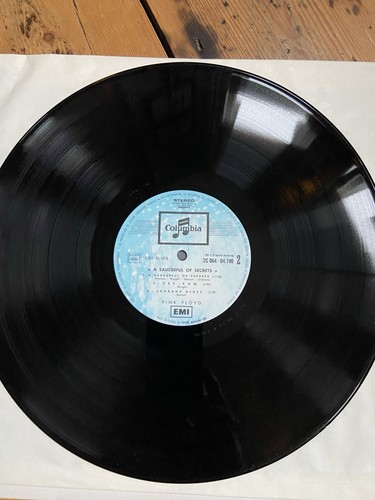 PINK FLOYD - A SAUCERFUL OF SECRETS 12" Vinyl LP -Germany -Columbia – 1C 062- - Picture 5 of 5