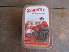 Domestic Sewing Machine Tin Travel Sewing Kit