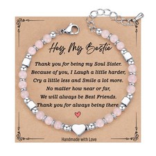 Best Friend Birthday Gifts for Women, Cool Gifts for Friends, Friendship Bracele