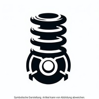 Swag Reparatursatz FederbeinstüTzlager 33 11 2855 Gummi/Metall FüR Porsche 911