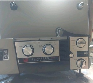Vintage DeJUR Eldorado Dual 8 Projector 86 AZ New In Original Box 