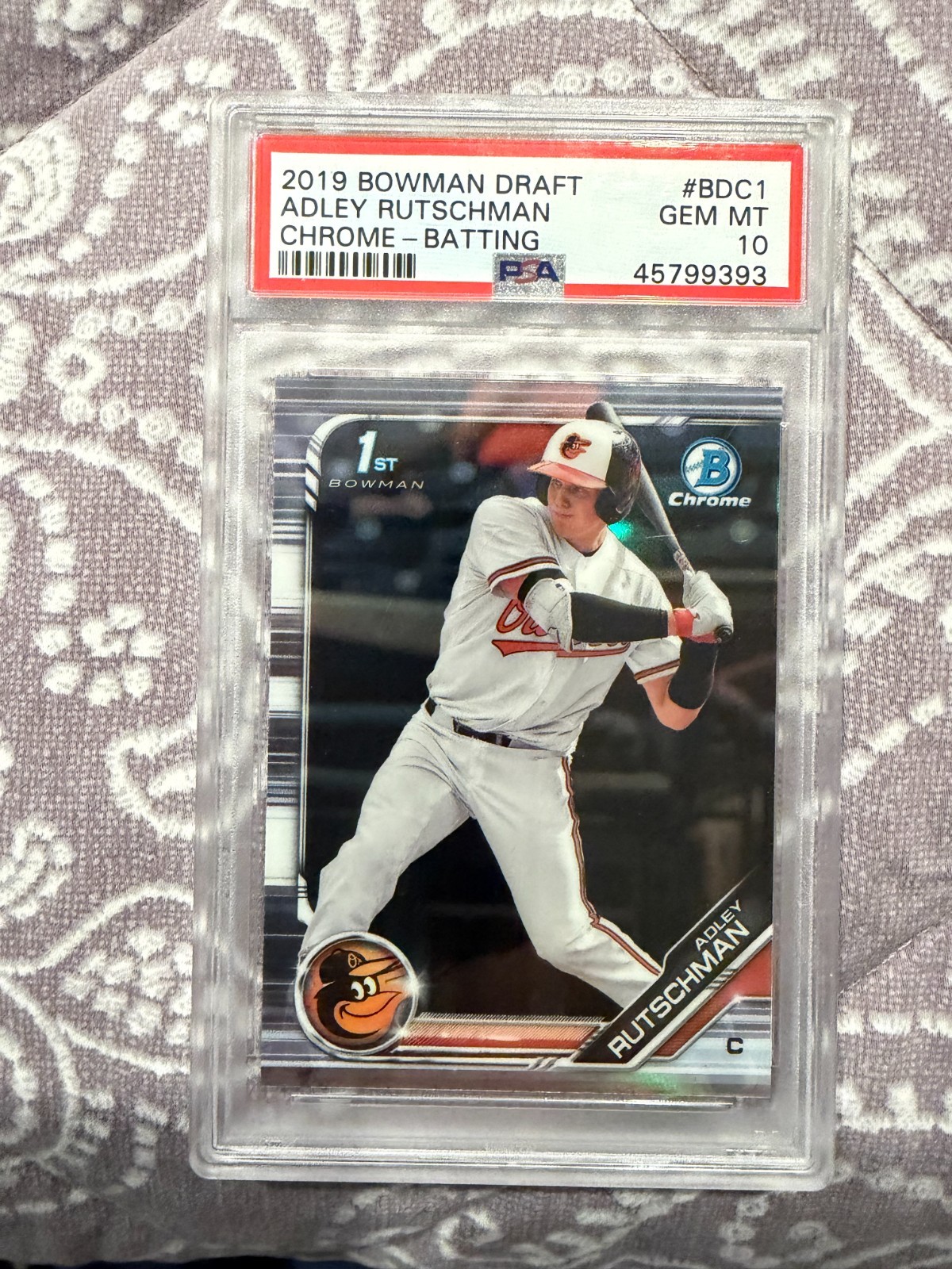 Bowman Chrome Adley Rutschman front