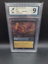 Beast - Thick-Skinned 176/204 Holofoil Common Ursula's Return RKT Graded 9