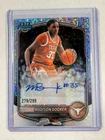 2025-26 Bowman - Chrome Prospect Autographs Madison Booker #CPA-MB Speckle...
