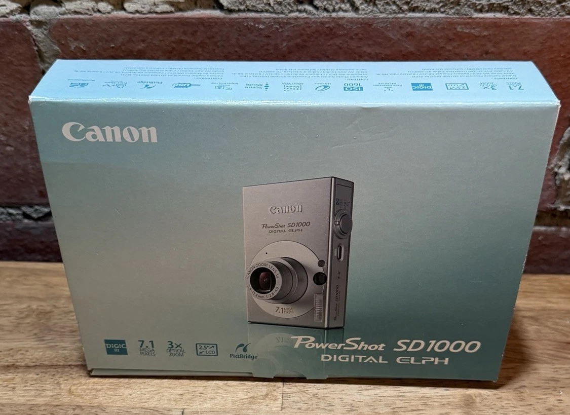 Canon PowerShot SD1000 Digital Cameras for sale | eBay