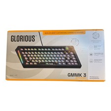 Glorious GMMK 3 Barebones Wired Mechanical Linear Switch Gaming Keyboard 75%
