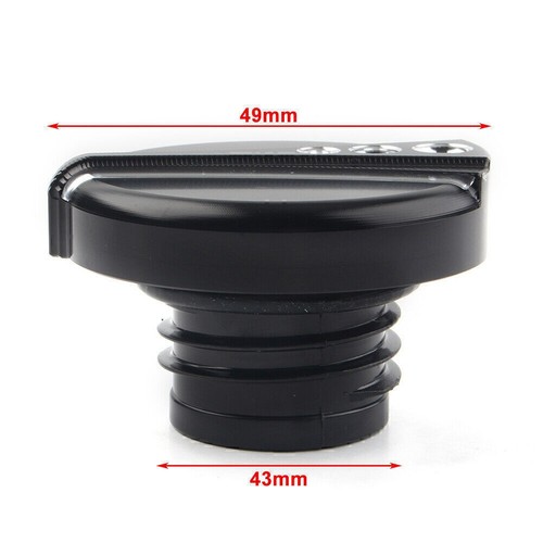 Fuel Gas Tank Cap For Harley XL Sportster XL883 XL1200 48 Dyna Free wheeler - Picture 11 of 11