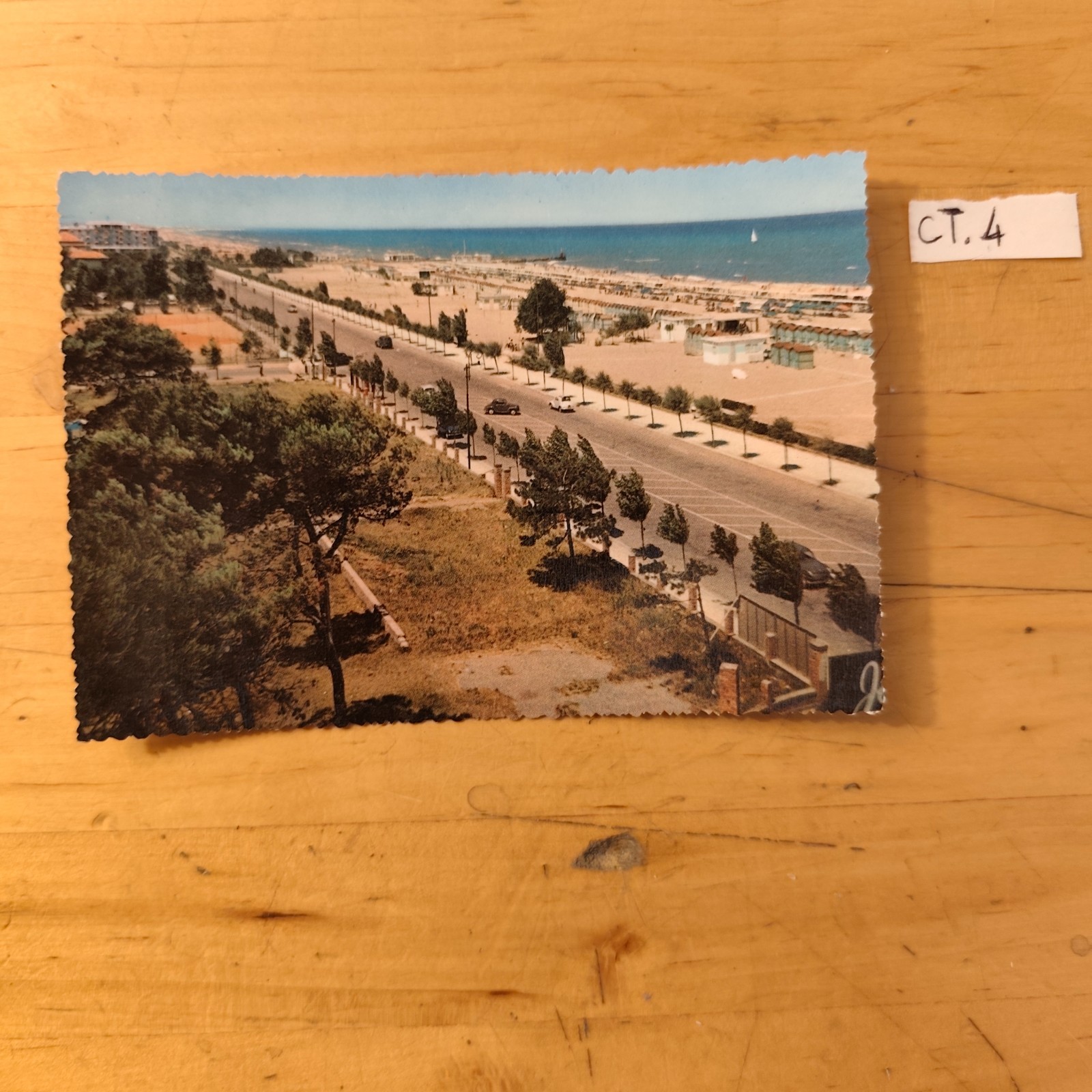 cartolina RICCIONE LUNGOMARE