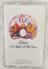 QUEEN- A Night at the Opera Cassette Tape, 1991, Hollywood Records