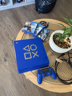 Sony PlayStation 4 Slim, Tested in excellent condition 4 games 1 TB