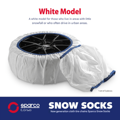 sparco SNOW SOCKS ハイパフォーマンスブラック XXLサイズ Sparco Snow Socks High Performance Black model Non-Metallic