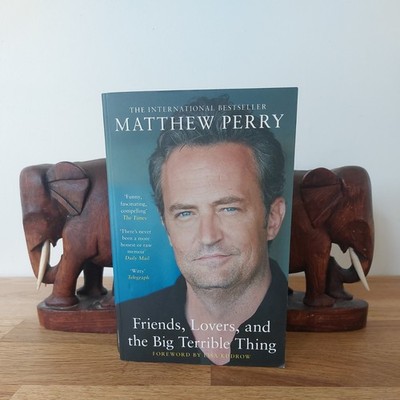 Friends, Lovers, and the Big Terrible Thing by Matthew Perry Paperback Book 