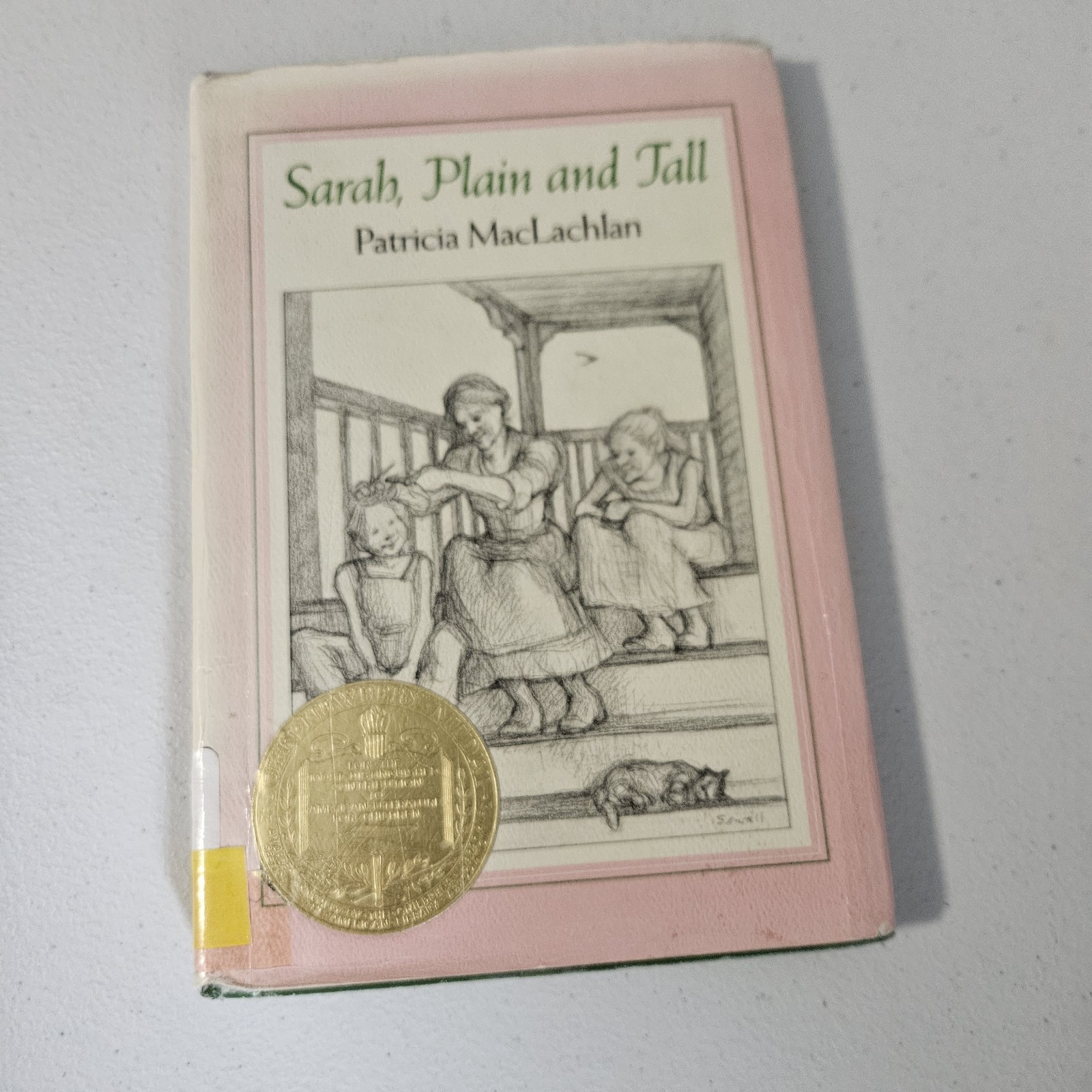Sarah Plain And Tall 1985 1st Edition 4th Printing HC DJ Ex Lib