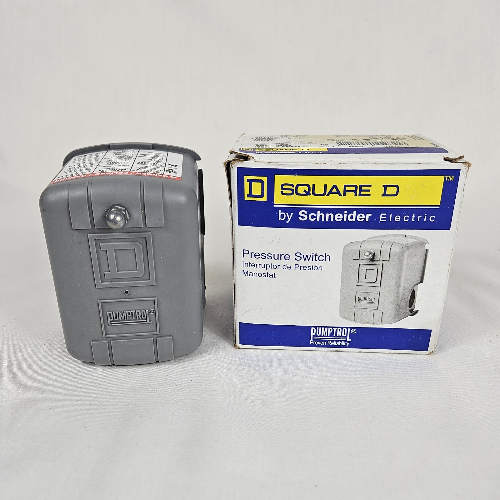 Square D 9013FSG2J24 Pumptrol 40/60 PSI Water Pump Pressure Switch