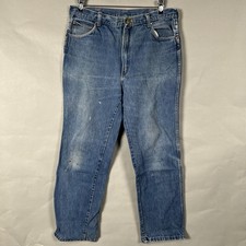 Vintage Wrangler Jeans Men’s 36x28 USA Made Relaxed Straight Leg