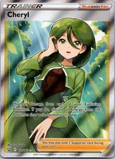 Cheryl (Full Art) Holo Ultra Rare SWSH05: Battle Styles 159/163 NM on eBay