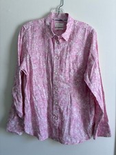 J. Crew Pink Floral Button-Down Shirt
