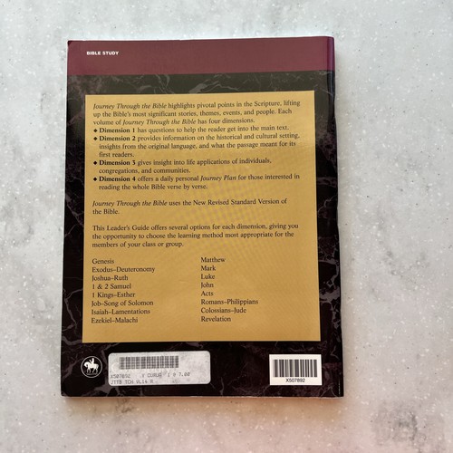 Journey Through the Bible Vol. 14 Leader's Guide / 2000 Paperback - Foto 2 di 10