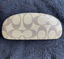 Coach Clam Shell Sunglass Case