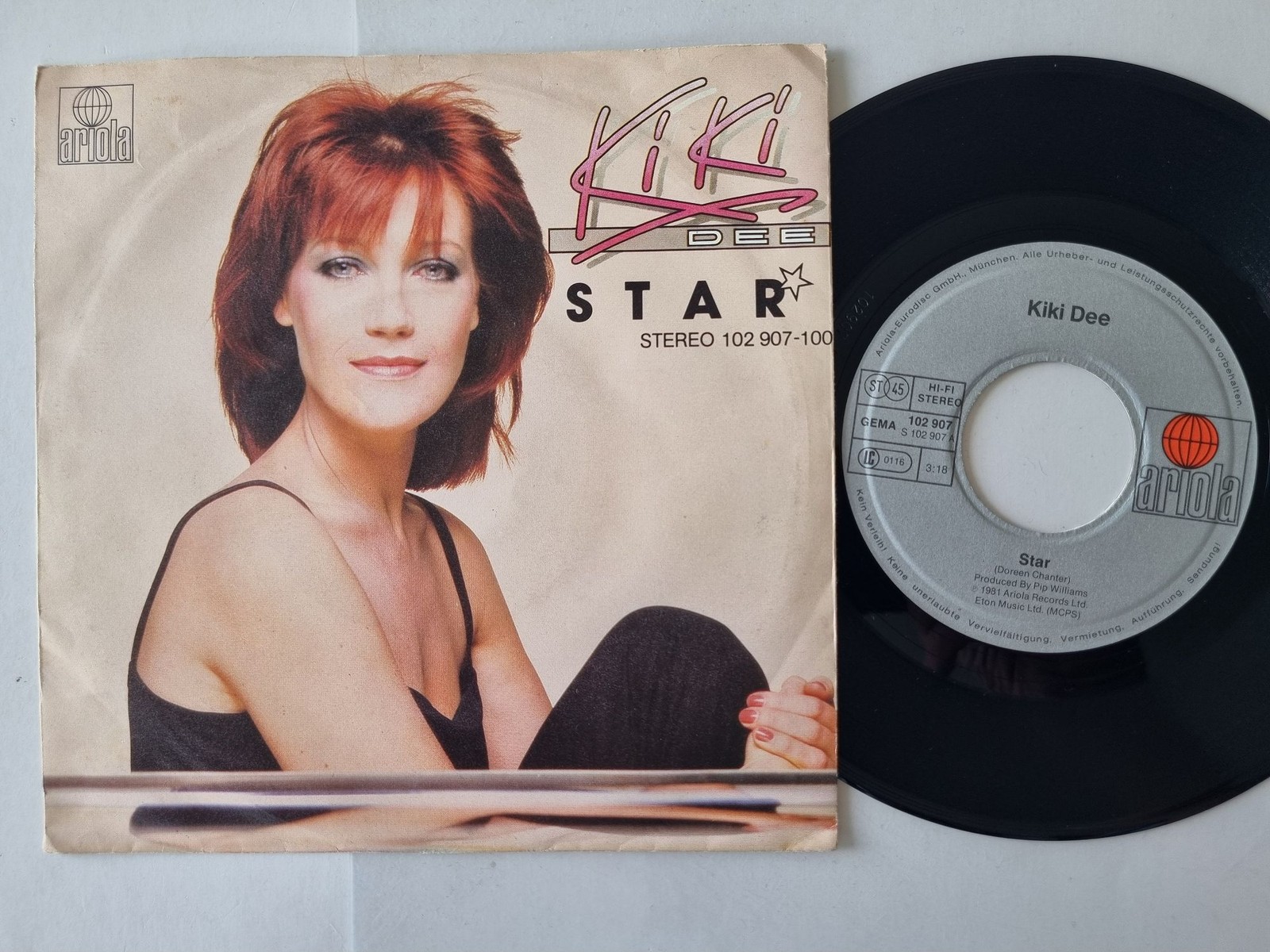 Kiki Dee - Star 7'' Vinyl Germany