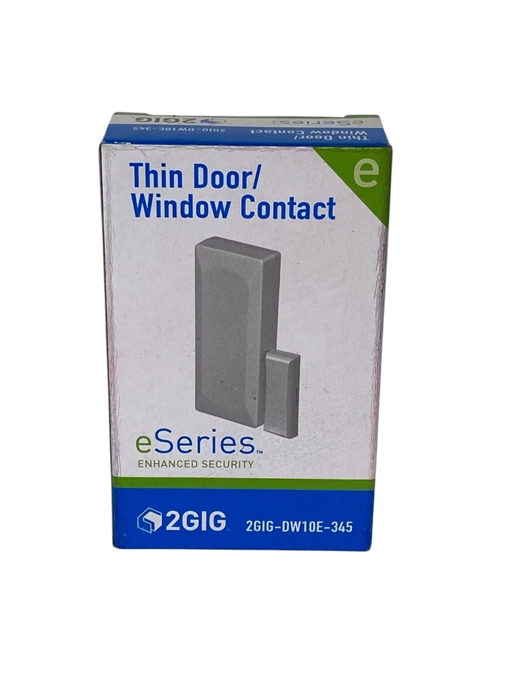 Sensor de puerta/ventana delgado 2GIG contacto serie e 2GIG-DW10E-345 seguridad mejorada Foto 3 de 4