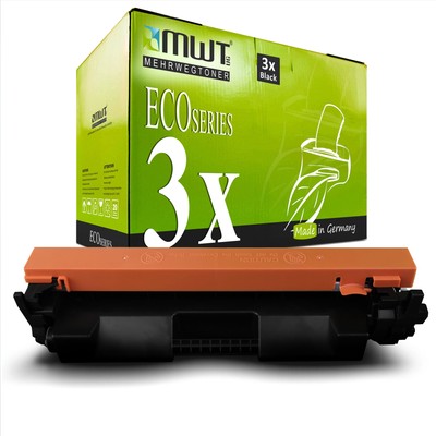 3x MWT ECO Toner XXL für HP LaserJet Pro Ultra M-134-a M-130-MFP M-132-snw