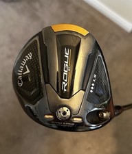 Left Handed Callaway Rogue ST Triple Diamond Driver 9 Degrees Graphite Shaft