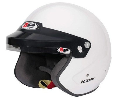 Icon B2 Open-Face Auto Racing Helmet | Snell SA2020