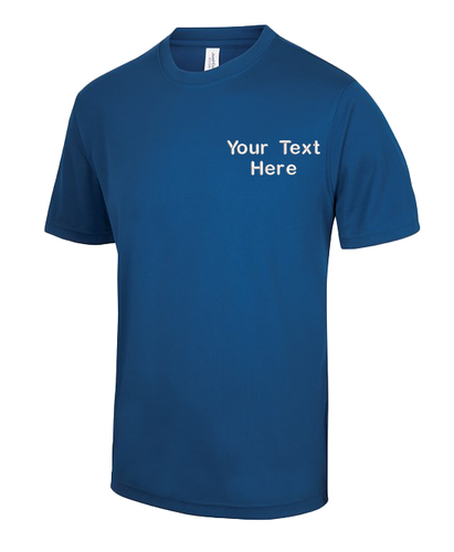 Custom Embroidered AWDis Cool T-Shirt Your Text/Logo Workwear Top Casual JC001 - Picture 9 of 14