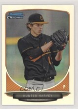 2013 Bowman Draft Picks Chrome Refractor Hunter Harvey #BDPP33 7ka