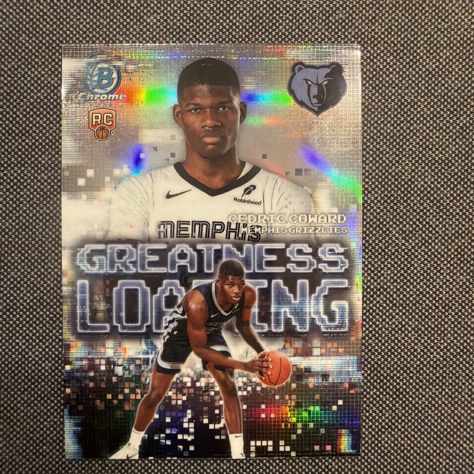 2025-26 Bowman - Greatness Loading Cedric Coward #GL-11 Refractor (RC)