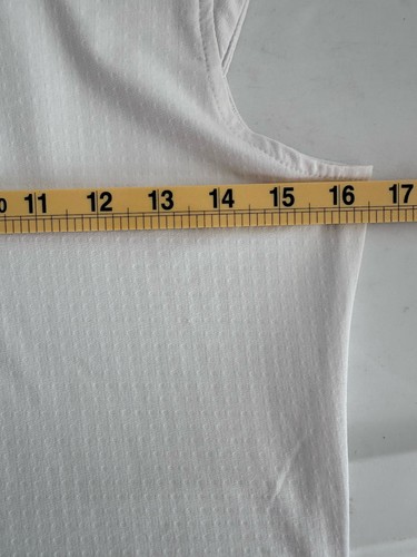 IBKUL White  Sleeveless Polo Golf Shirt 1/4 Zip Collared Womens XS Pickleball - Picture 5 of 6