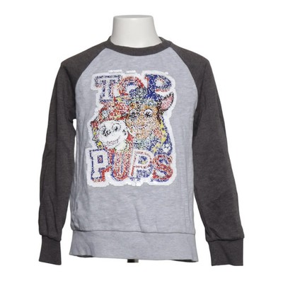 Nickelodeon, Sweatshirt, Größe: 134, Grau/Mehrfarbig, Baumwolle/Viskose #jBh