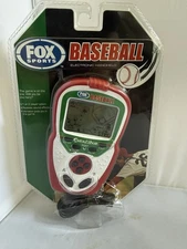 Excalibur Electronics Fox Sports Baseball Handheld Electronic Game 2006 New MIB