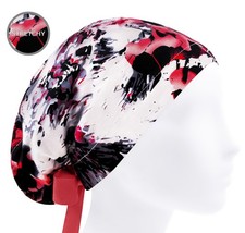 Scrub cap stretchy, womens scrub hat, surgical caps, euro scrub hats
