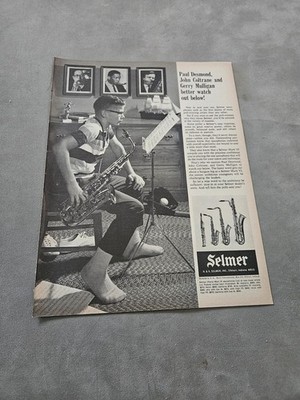 TBOOK47 ZEITSCHRIFTENWERBUNG 11X8'' SELMER MARK VI 