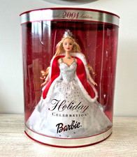 2001, Vintage, Holiday Celebration, Barbie, Doll, Special Edition, Mattel 50304
