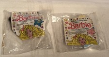 2 Vintage 1990 Barbie McDonalds Toys 7 8 Complete Sealed Original Packaging